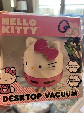 Hello Kitty Pink Desktop Vacuum
